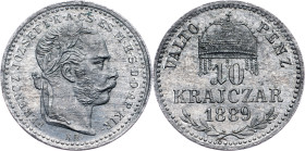 Franz Joseph I., 10 Krajczár 1889, KB, Kremnitz