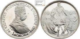 Franz Joseph I., 1 Korona 1896, KB, Kremnitz, NGC PF 68