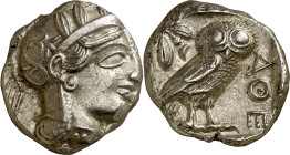 (454-404 a.C.). Ática. Atenas. Tetradracma. (S. 2526) (CNG. IV, 1597). 17,21 g. EBC.