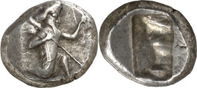 (450-330 a.C.). Lidia. Siglos. (S. 4682). 5,37 g. MBC.