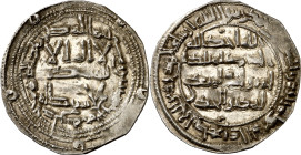Emirato Independiente. AH 195. Al-Hakem I. Al Andalus. Dirhem. (V. 95) (Fro. 9). 2,65 g. EBC-.
