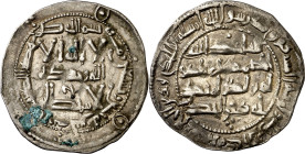 Emirato Independiente. AH 199. Al-Hakem I. Al Andalus. Dirhem. (V. 106) (Fro. 10). 2,71 g. EBC-.