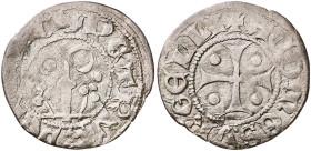 Comtat d'Urgell. Pere d'Aragó (1347-1408). Agramunt. Diner de bàcul. (Cru.V.S. 134) (Cru.C.G. 1951). 0,73 g. MBC-.