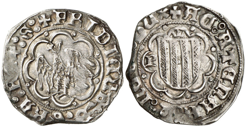 Frederic IV de Sicília (1355-1377). Sicília. Pirral. (Cru.V.S. 636 var) (Cru.C.G...