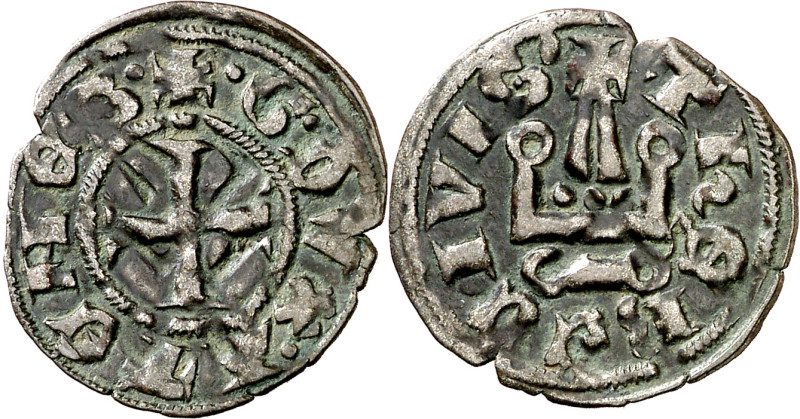 Gran Companyia Catalana (1311-1390). Ducats d'Atenes i Neopatria. Diner tornès. ...