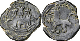 s/d. Felipe II. Cuenca. A. 1 ochavo (2 maravedís). (AC. 57). 5,60 g. MBC-.