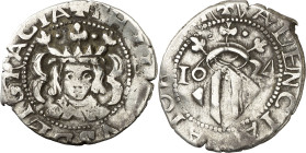 1624. Felipe IV. Valencia. 1 divuité. (AC. 813). Muy redonda. 2,01 g. MBC-.