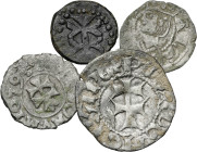 Lote de 4 monedas de Aragón. A examinar. BC/MBC-.