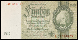 Alemania. 1933. Banco Central. 50 marcos. (Pick 182b). S/C-.