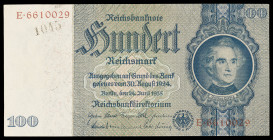 Alemania. 1935. Banco Central. 100 marcos. (Pick 183). EBC-.