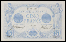 Francia. 1915. Banco de Francia. 5 francos. (Pick 70). MBC+.