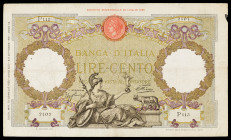 Italia. 1931. Banco de Italia. 100 liras. (Pick 55a). Raro. MBC-.