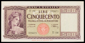 Italia. 1948. Banco de Italia. 500 liras. (Pick 80a). EBC-.