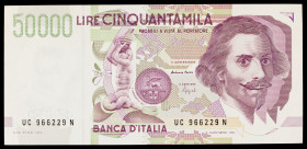 Italia. 1992. Banco de Italia. 50000 liras. (Pick 116). S/C-.