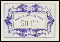 Somalilandia Francesa. Djibouti. 1919. Cámara de Comercio. 50 céntimos. (Pick 23). 30 de noviembre. Escaso. EBC+.