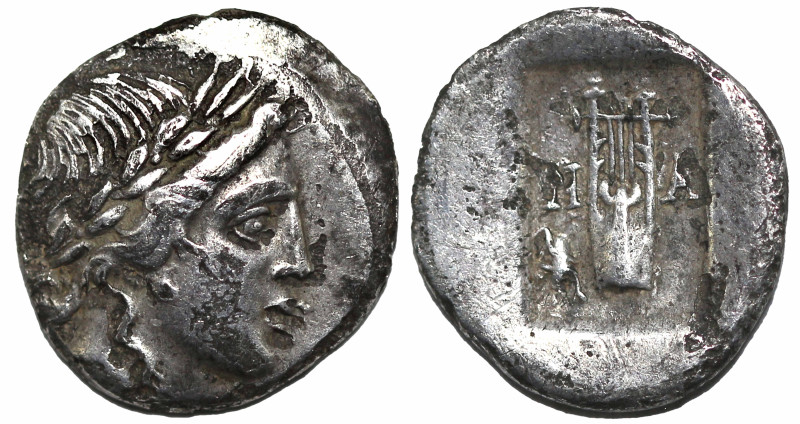 Greek
LYKIAN LEAGUE. Masikytes (Circa 44-18 BC)
AR Hemidrachm (13.2mm 1.7g)
O...