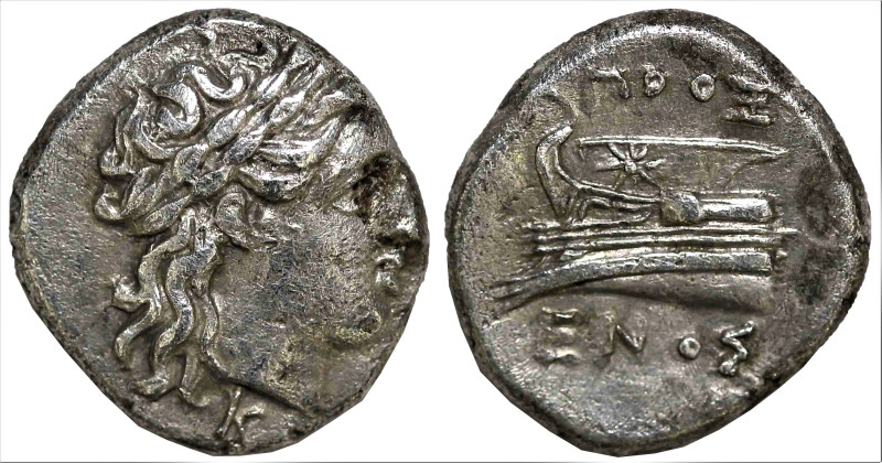 Greek
BITHYNIA. Kios. (Circa 345-315 BC). Proxenos, magistrate.
AR Hemidrachm ...