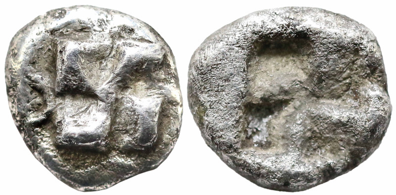 Greek
IONIA. Uncertain. (Circa 625-600 BC).
1/12 Stater or Diobol (7mm 1g)
Ob...
