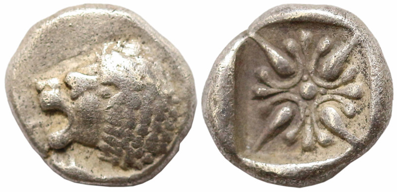 Greek
IONIA. Miletos. (Late 6th-early 5th centuries BC).
AR Diobol or Hemihekt...