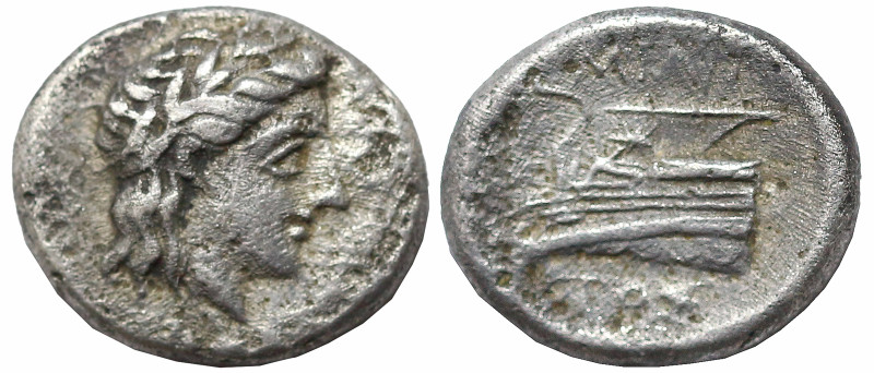 Greek
BITHYNIA. Kios. (Circa 350-300 BC). Miletos, magistrate.
AR Diobol (8.9m...