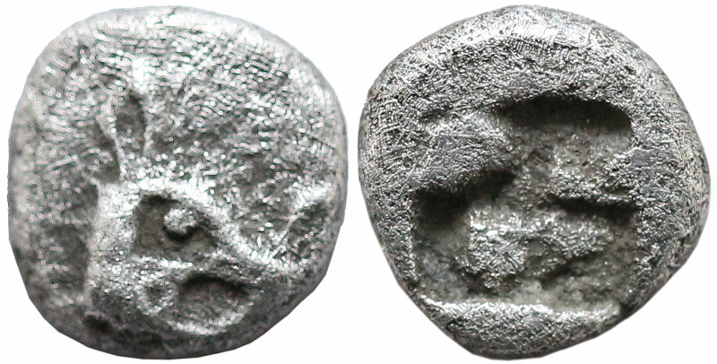 Greek
MYSIA. Kyzikos. (Circa 550-480 BC).
AR Hemiobol (4.2mm 0.46g)
Obv: Head...