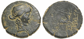 Greek
KINGS of BITHYNIA. Prusias II Cynegos (182-149 BC).
AE Bronze (20mm 4.63g)
Obv: Head of Dionysos right, wearing ivy wreath.
Rev: BAΣΙΛΕΟΣ / ...