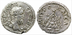 Roman Provincial
CAPPADOCIA. Caesarea. Septimius Severus (193-211 AD). Dated RY 13 (204/5).
AR drachm (16mm 2.91)
Obv: AV K Λ CЄΠ CЄOVHPOC - Laurea...
