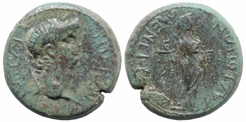 Roman Provincial
LYDIA. Maeonia. Nero (54-68AD). Menekratos, magistrate.
Obv: ...