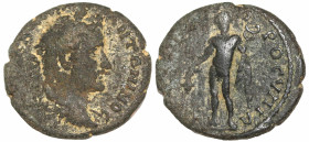 Roman Provincial
BITHYNIA. Prusias ad Hypium. Antoninus Pius (138-161 AD)
AE Bronze (15.5mm 2.98g)
Obv: laureate-head bust of Antoninus Pius wearin...