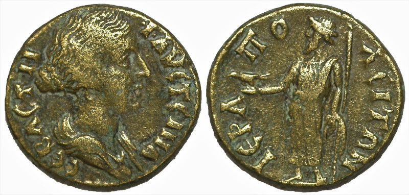 Roman Provincial
PHRYGIA. Hierapolis. Faustina II (147-175 AD).
AE Bronze (16m...