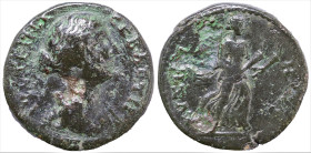 Roman Provincial
MYSIA. Kyzikos. Faustina II Augusta (147-175 AD).
AE Bronze (23mm 12.05g)
Obv: ΦΑVϹΤΕΙΝΑ ϹΕΒΑϹΤΗ. draped bust of Faustina II, r.
...