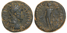 Roman Provincial
PISIDIA. Palaeopolis. Marcus Aurelius, Caesar, (soon after 147).
AE Bronze (15.8mm 4.45g)
Obv.: ΑVΡΗΛΙΟϹ ΚΑΙϹΑΡ. Bare-headed bust ...