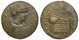 Roman Provincial
PONTOS. Amasia. Caracalla (198-217 AD).
AE Bronze (27mm 12.24g)
Obv: Laureate, draped, and cuirassed bust right
Rev: High altar s...