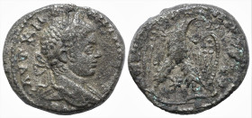 Roman Provincial
SELEUCIS and PIERIA. Antioch. Elagabalus (218-222 AD)
BI Tetradrachm (22.4mm 12.45g)
ObV: ΑVΤ•Κ•Μ•Α•••ΑΝΤѠΝЄΙΝΟC CЄΒ, laureate hea...