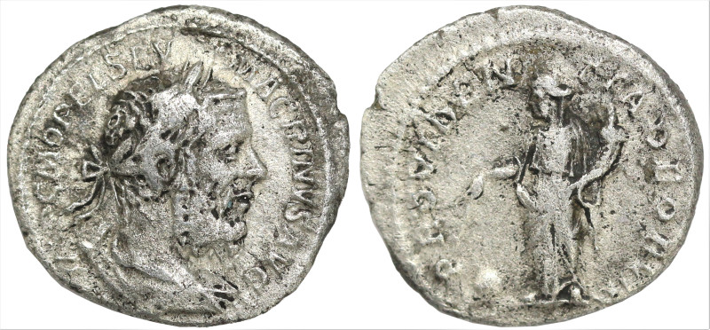 Roman Imperial
Macrinus (217-218 AD). Rome
AR Denarius (16.8mm 3.04g)
Obv: IM...