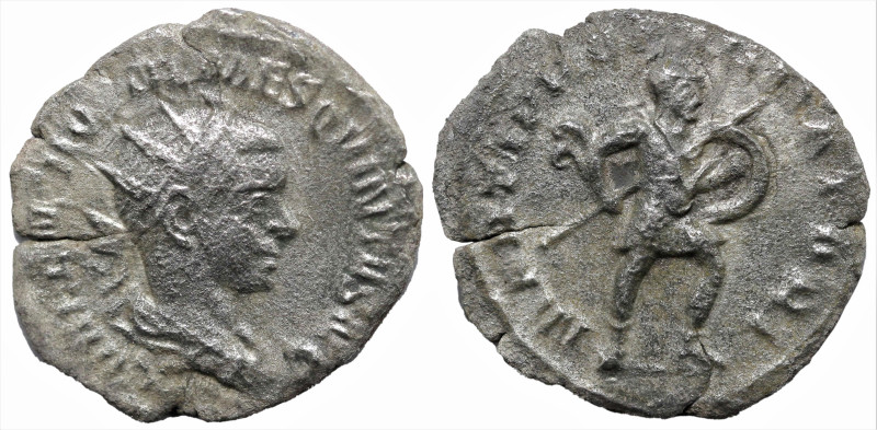 Roman Imperial
Hostilian, Caesar (250-251 AD). Rome.
AR Antoninianus (19mm 2.5...