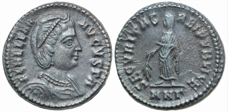 Roman Imperial
Helena, Augusta (324-328/30 AD). Thessalonica.
AE Follis (17mm ...