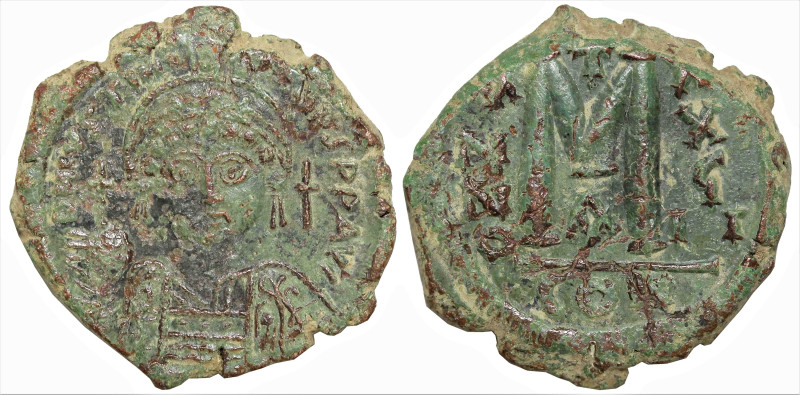 Byzantine
Justinian I (527-565 AD). Constantinople. Dated RY 28 (554/55 AD)
AE...