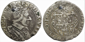 World
ITALY. Francesco I d'Este (1629-1658 AD). Modena
AR 8 bolognini (24mm 3.49g)
Obv: D/ FRAN I MVT REG ET C DVX VIII, bust on the right, armored...