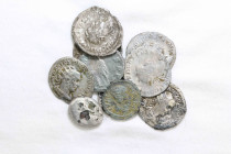 10 pieces mixed coins / SOLD AS SEEN, NO RETURN!