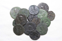 17 Byzantine coins / SOLD AS SEEN, NO RETURN!