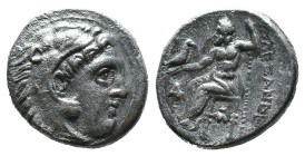 (Silver, 4.00g 16mm)
Kıng of macedon alexander III .
Herakles head with skin of a lion to the right.
Rev: enthroned Zeus left.