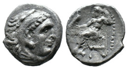 (Silver, 3.89g 17mm)
Kıng of macedon alexander III .
Herakles head with skin of a lion to the right.
Rev: enthroned Zeus left.