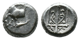 (Silver, 1.97g 10mm)

THRACE. Byzantion. Circa 387/6-340 BC. Hemidrachm