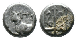 (Silver, 1.87g 10mm)

THRACE. Byzantion. Circa 387/6-340 BC. Hemidrachm
