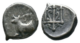 (Silver, 1.86g 11mm)

THRACE. Byzantion. Circa 387/6-340 BC. Hemidrachm