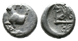 (Silver, 1.83g 11mm)

THRACE. Byzantion. Circa 387/6-340 BC. Hemidrachm