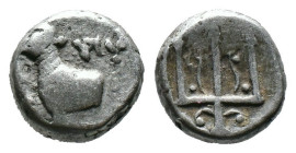 (Silver, 1.85g 10mm)

THRACE. Byzantion. Circa 387/6-340 BC. Hemidrachm