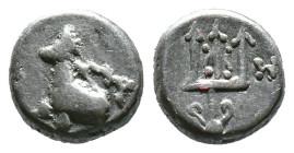(Silver, 1.90g 11mm)

THRACE. Byzantion. Circa 387/6-340 BC. Hemidrachm