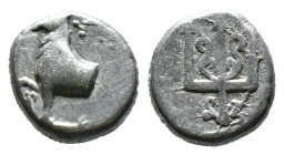 (Silver, 1.78g 12mm)

THRACE. Byzantion. Circa 387/6-340 BC. Hemidrachm